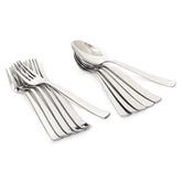 Desidine Stainless Steel 12 pc Cutlery Set ( 6 Spoon & 6 Steel Fork)