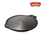 DesiDine Pre-Seasoned Super Smooth Cast Iron Dosa Tawa 30 cm