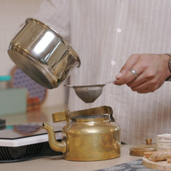 DesiDine Stainless Steel Tea Strainers