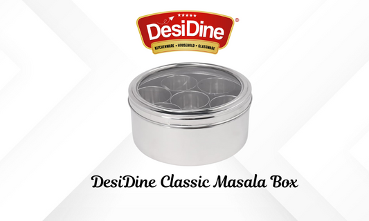 Transparent and Tidy: DesiDine Classic Masala Box for Your Kitchen
