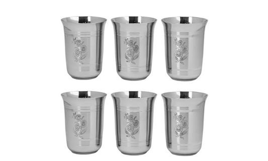 Elevate Your Dining Experience with DesiDine Stainless Steel Glasses