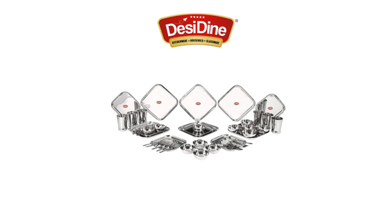 Dine Like Royalty with the DesiDine Regal Dinner Set
