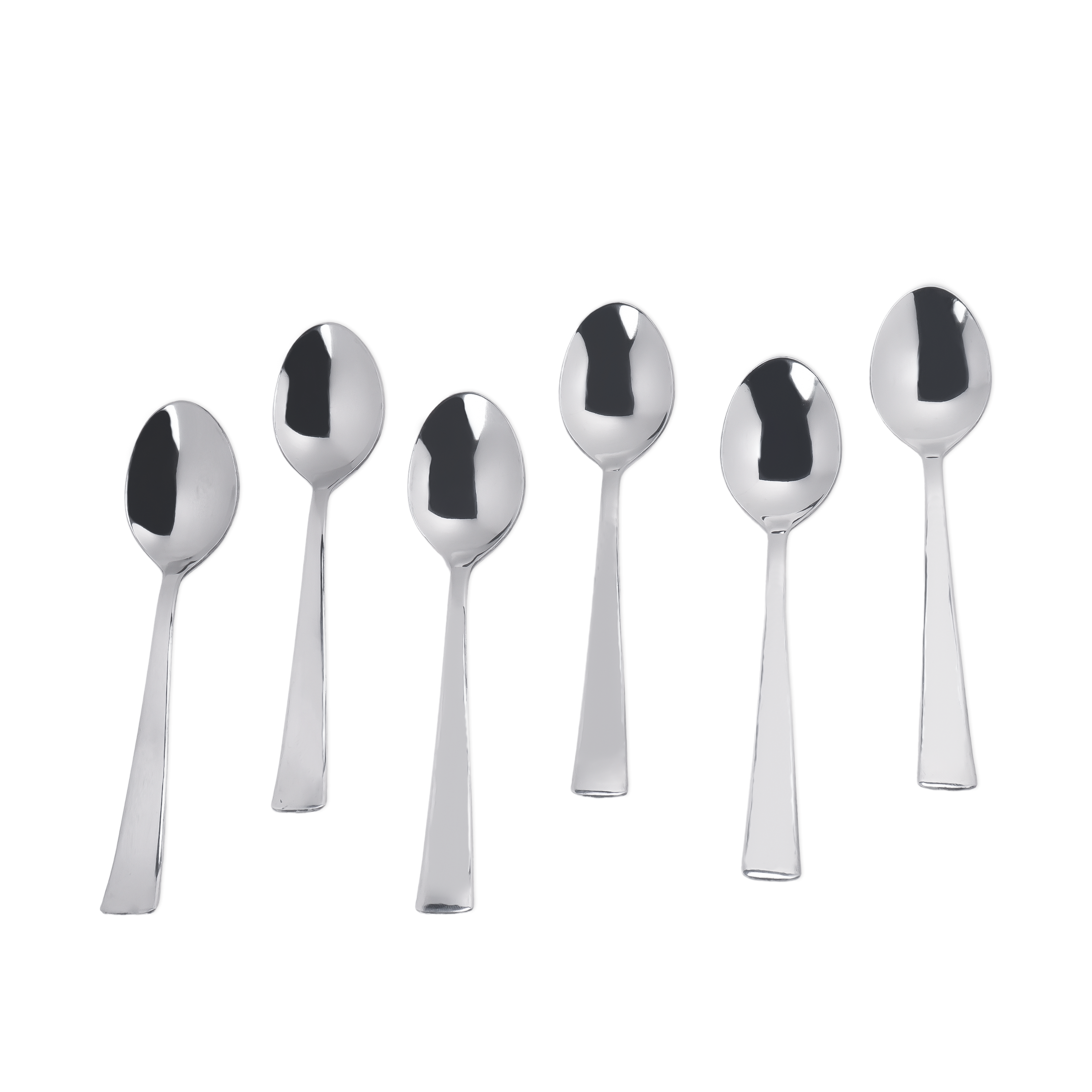 Desidine Stainless Steel Spoons Food Grade Silverware for Home & Kitchen- Mirror Polished