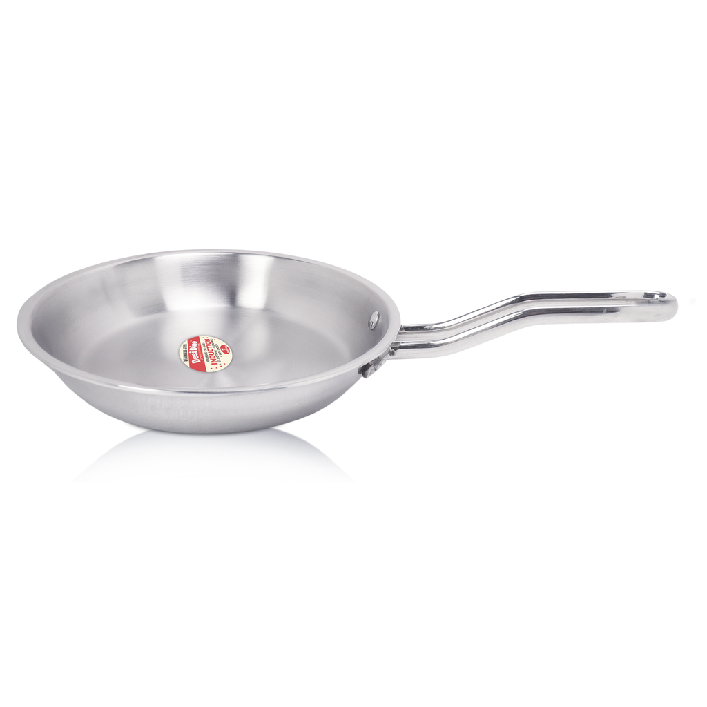 Desidine 3 Pcs Triply combo (2 pcs Triply Kadhai and 1 Pc Frypan)