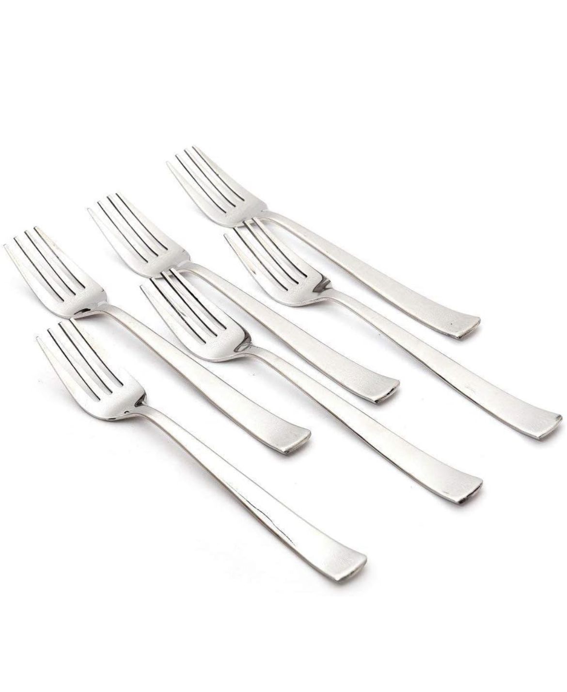 Desidine Stainless Steel 12 pc Cutlery Set ( 6 Spoon & 6 Steel Fork)