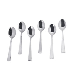 Desidine Stainless Steel 12 pc Cutlery Set ( 6 Spoon & 6 Steel Fork)