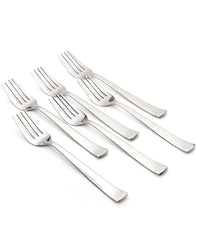 Desidine Stainless Steel 12 pc Cutlery Set ( 6 Spoon & 6 Steel Fork)