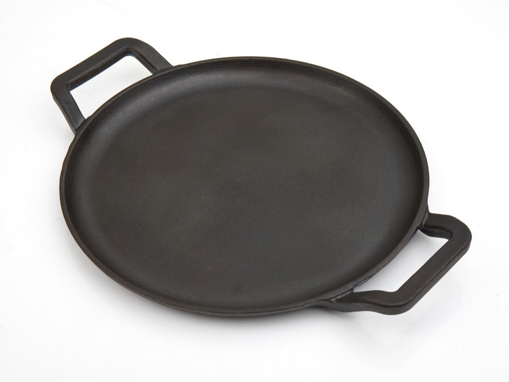 DesiDine Cast Iron Pre-Seasoned multipurpose Tawa (28 cm)