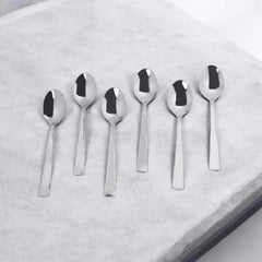 Desidine Stainless Steel Spoons Food Grade Silverware for Home & Kitchen- Mirror Polished