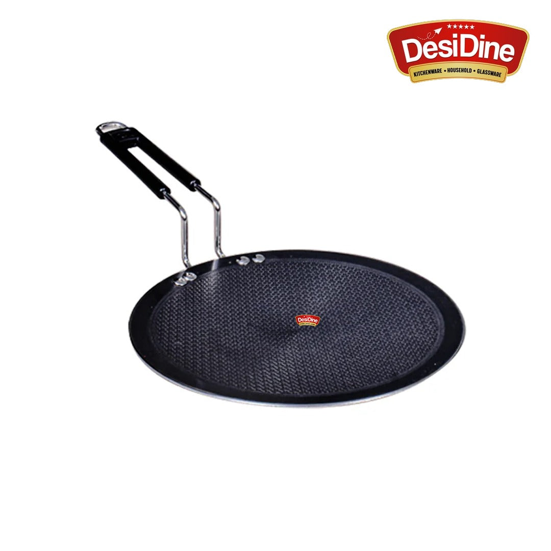 DesiDine Honeycomb Triply Roti Tawa Scratch Resistant (25 cm)