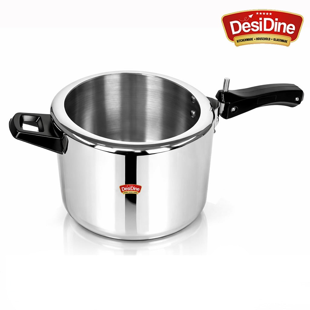 DesiDine Triply Stainless Steel Inner Lid Pressure Cooker