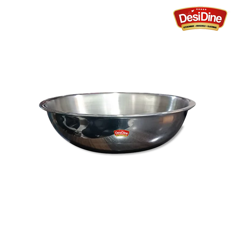 DesiDine Triply Stainless Steel Cookware Tasla For Dough Making & Cooking