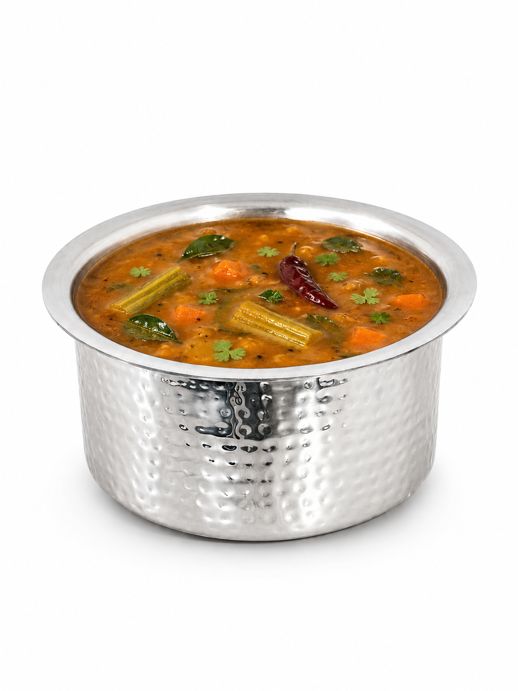 Desidine Triply Steel Hammered Tope Without Lid