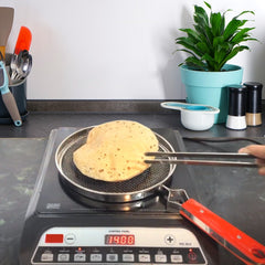 DesiDine Stainless Steel Papad Roast Jali Set of 2 pc